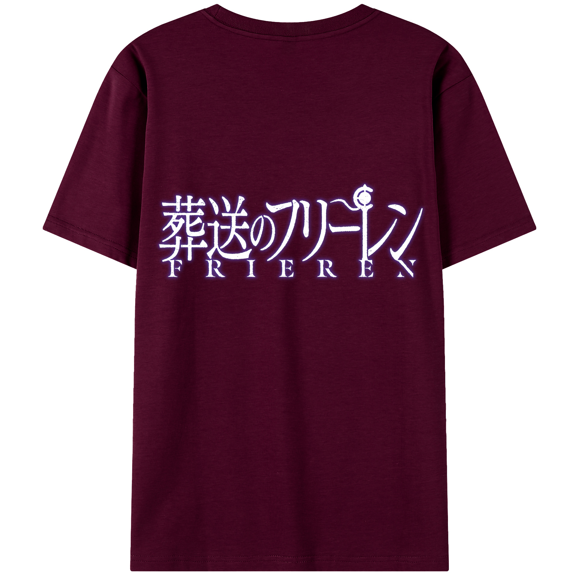 （画像用） 葬送のフリーレン Frieren レディース半袖Tシャツ(バックプリント)